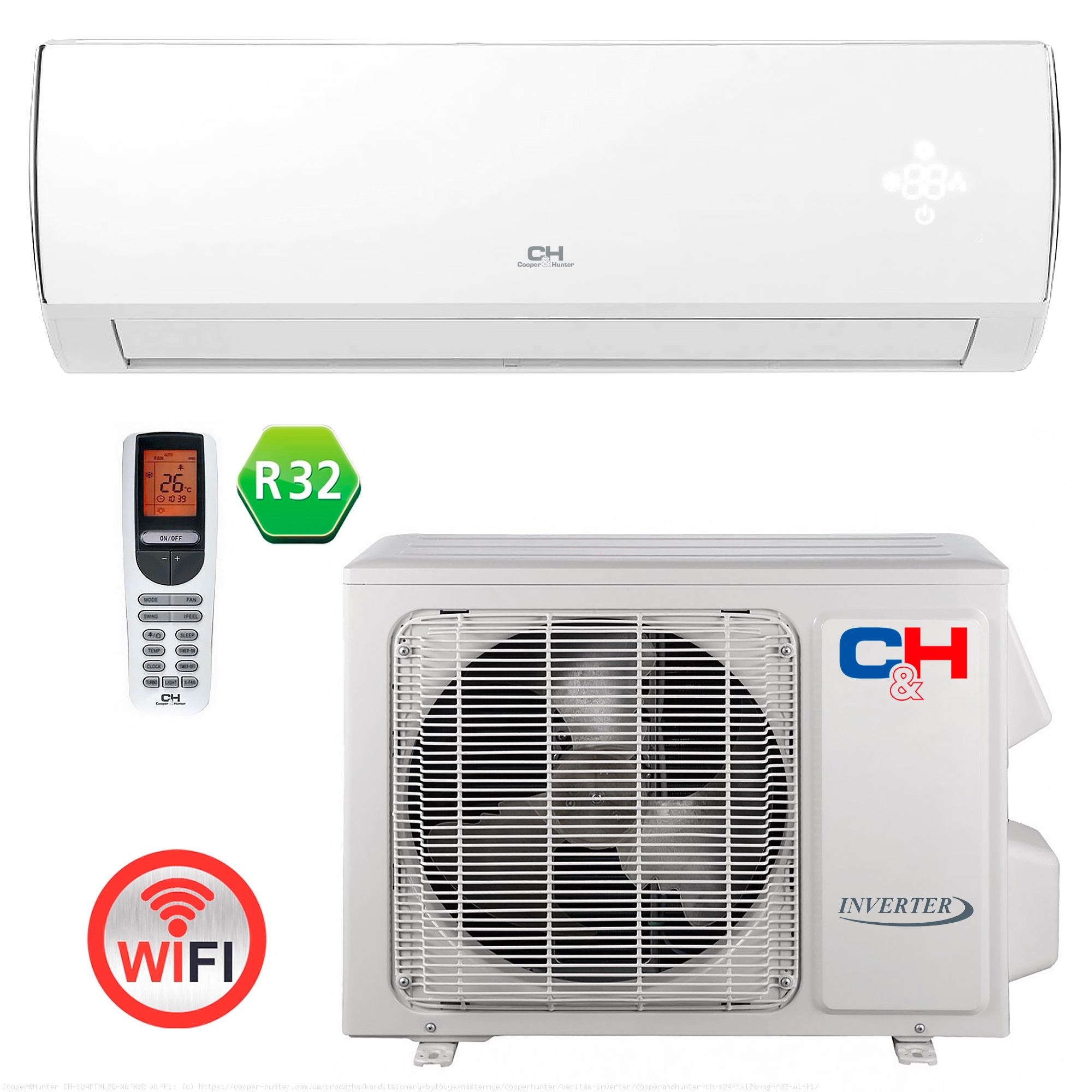 Cooper & Hunter VITAL CH-S24FTXF2-NG
